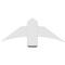 Ekena Millwork Bellingham Architectural Grade PVC Gable Bracket, 36"W x 13 1/2"H x 2"D x 6"F, 9/12 Pitch GBP036X14X0206BEL00 - alternate 2